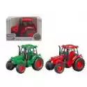 Askato  Traktor Zielony/czerwony Askato