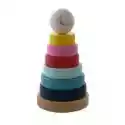  Drewniana Wieża Piramida Muminki Barbo Toys