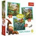 Trefl Puzzle Trefl Niezwykły Świat Dinozaurów 34837 (106 Elementów)