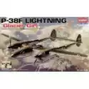 Academy  Model Do Sklejania P-38F Lighting Glacier Girl 1/48 Academy