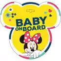 Tabliczka Baby On Board Disney Myszka Minnie
