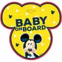Disney Tabliczka Baby On Board Disney Myszka Mickey