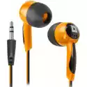 Słuchawki Dokanałowe Defender Basic 604 Czarno-Pomarańczowy