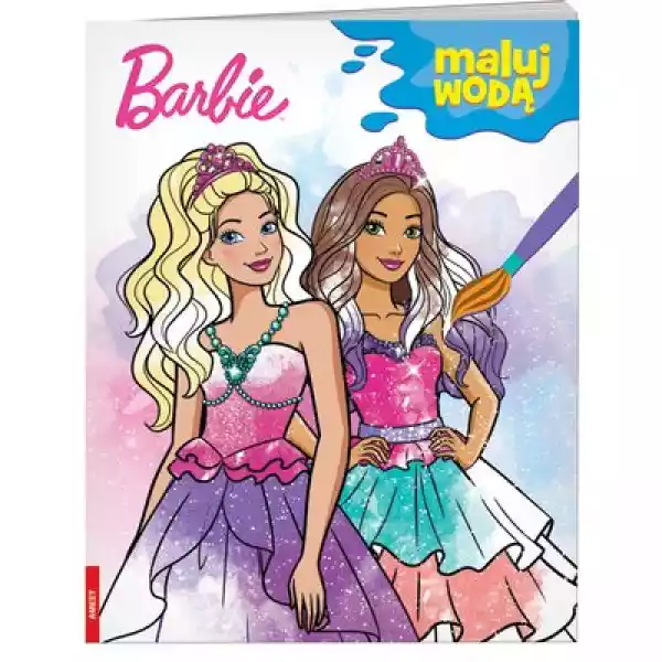 Kolorowanka Dla Dzieci Barbie Dreamtopia Maluj Wodą Mw-1403