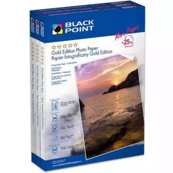 Papier Fotograficzny Black Point Pfa6G230A 32 Arkusze