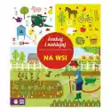 Zielona Sowa Książka Dla Dzieci Szukaj I Naklejaj Na Wsi