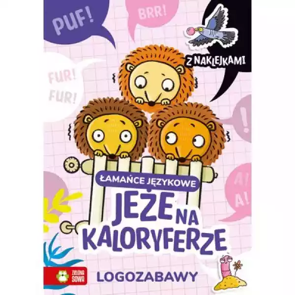 Książka Dla Dzieci Logozabawy Łamańce Językowe Jeże Na Kaloryfer