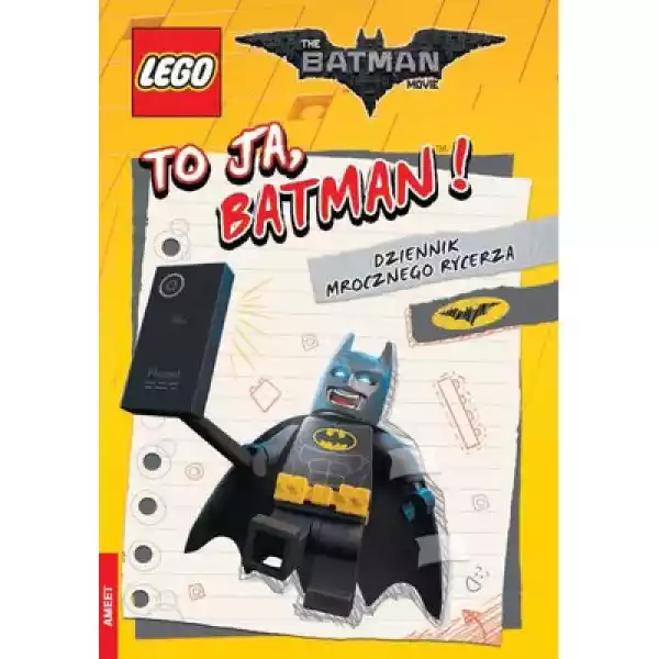 Książka Lego Batman To Ja, Batman! Dziennik Mrocznego Rycerza Ba