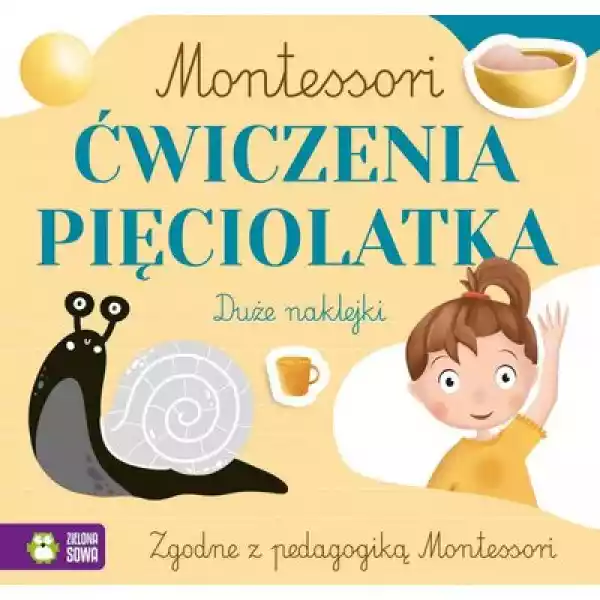 Książka Dla Dzieci Montessori Ćwiczenia Pięciolatka