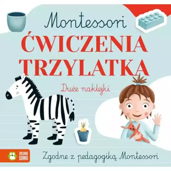 Książka Dla Dzieci Montessori Ćwiczenia Trzylatka
