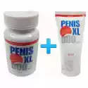 Tabletki + Krem - Powiększenie Penisa + Erekcja Zestaw Cobeco Ph
