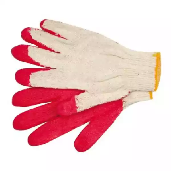 Rękawice Robocze Vorel 74162 Biało-Czerwony (Rozmiar 9)