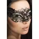 Metalowa Maska Ozdobiona Błyszczącymi Kryształkami Chilirose Chi