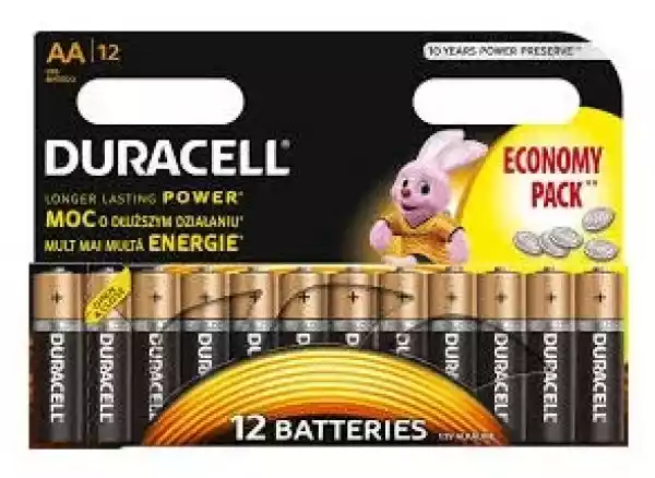 Duracell Baterie Alkaliczne Lr6 Aa 12 Szt.