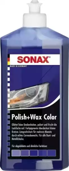 Sonax Nanopro Wosk Koloryzujący Niebieski 500Ml