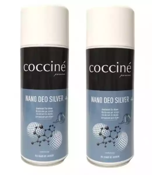 Coccine Nano Deo Silver Dezodorant Do Obuwia 2X400Ml
