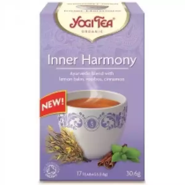 Yogi Tea Herbatka Wewnętrzna Harmonia (Inner Harmony) 17 X 1,8 G