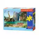  Puzzle 60 El. Świat Dinozaurów Castorland