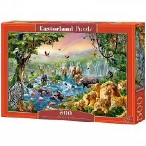  Puzzle 500 El. Jungle River Castorland