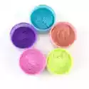 Slimebox Kreatywne Zabawy Zestaw Pigmentów Metalicznych 5 Kolorów Po 10Ml