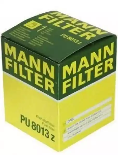Mann Pu 8013 Z Filtr Paliwa