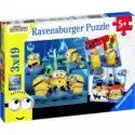 Ravensburger  Puzzle 3 X 49 El. Minionki 2 Ravensburger
