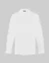 Borgio Koszula Lenola 00331 Długi Rękaw Biały Slim Fit