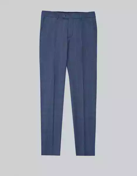 Spodnie Do Zestawu Bresso Niebieski Slim Fit