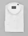Borgio Koszula Calimera 00306 Długi Rękaw Biały Classic Fit