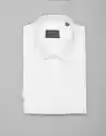 Koszula Męska Lavello 00309 Długi Rękaw Biały Classic Fit