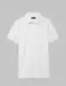 Koszulka Polo Męska Lipari Ze 100% Bawełny Biała 