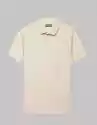 Borgio Koszulka Polo Męska Lipari Ze 100% Bawełny Beżowa