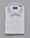 Borgio Koszula Calimera 00228 Długi Rękaw Classic Fit Biały