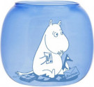 Świecznik Na Tealighty Muurla Muminki Muminek 9,5 Cm Niebieski