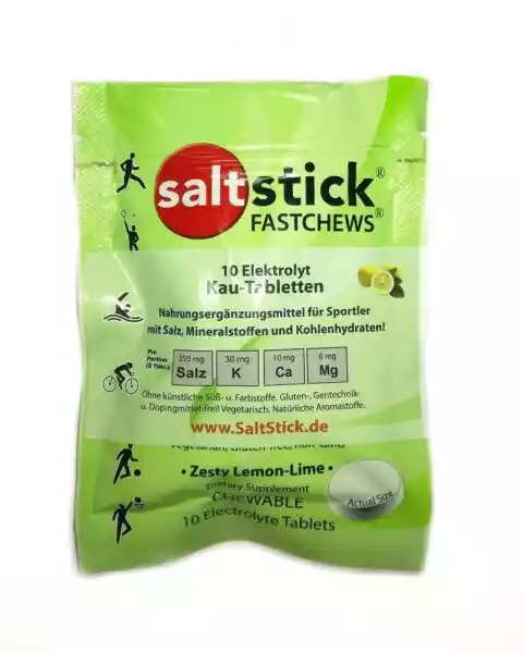 Elektrolityczne Pastylki Do Ssania Saltstick - 10 Szt Smak Cytry
