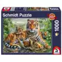 Schmidt  Puzzle 1000 El. Tygrysy Schmidt