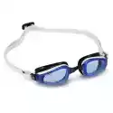 Aquasphere Okulary K180 Niebieskie Szkła Biały-Czarny
