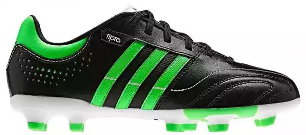 Buty Piłkarskie Adidas 11 Nova Trx Fg Czarno-Zielone