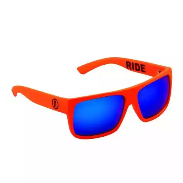 Okulary Neon Ride (Red Fluo/blue)