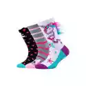 Skarpety Dziewczęce Skechers Girls Socks 3P