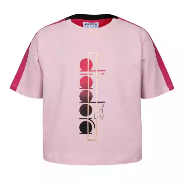 Koszulka Dziecięca Diadora Jg. T-Shirt Ss Logo Mania
