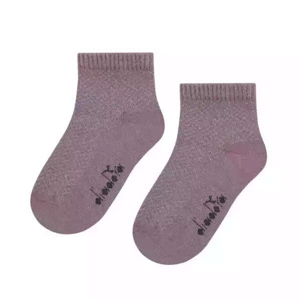 Skarpetki Dziewczęce Diadora Junior Girl Quarter Socks Warm Cott
