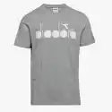 Diadora Koszulka Męska Diadora Ss T-Shirt 5Palle Oc 