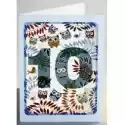 Forever Cards Karnet Pm810 Wycinany + Koperta Urodziny 10 Sowy 