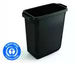 Durable Kosz Na Śmieci Durabin® Eco 60L Prostokątny, Czarny