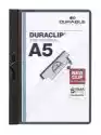 Durable Skoroszyt Zaciskowy Duraclip A5 Durable, Na 1-30 Kartek, Czarny