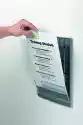 Durable Tabliczka Na Drzwi Lub Ścianę, Click Sign, A4 210X297 Mm, Grafit