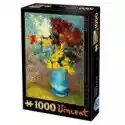 D Toys  Puzzle 1000 El. Van Gogh, Kwiaty W Niebieskim Wazonie D-Toys
