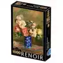  Puzzle 1000 El.  Bukiet Róż, Renoir D-Toys