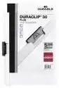 Durable Duraclip Plus, Skoroszyt Zaciskowy A4, 1-30 Kartek